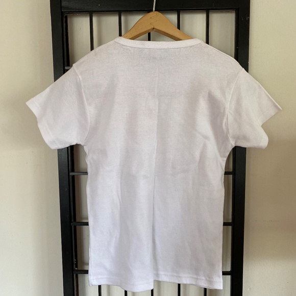 Girls "I Love Paris" T Shirt Size 2 - Picture 7 of 8